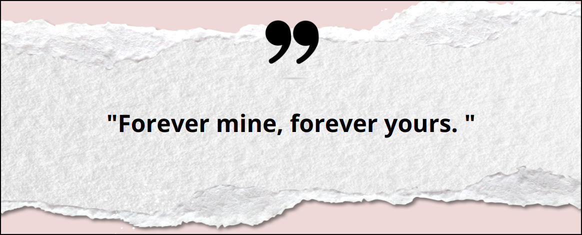 Mine Forever Quotes