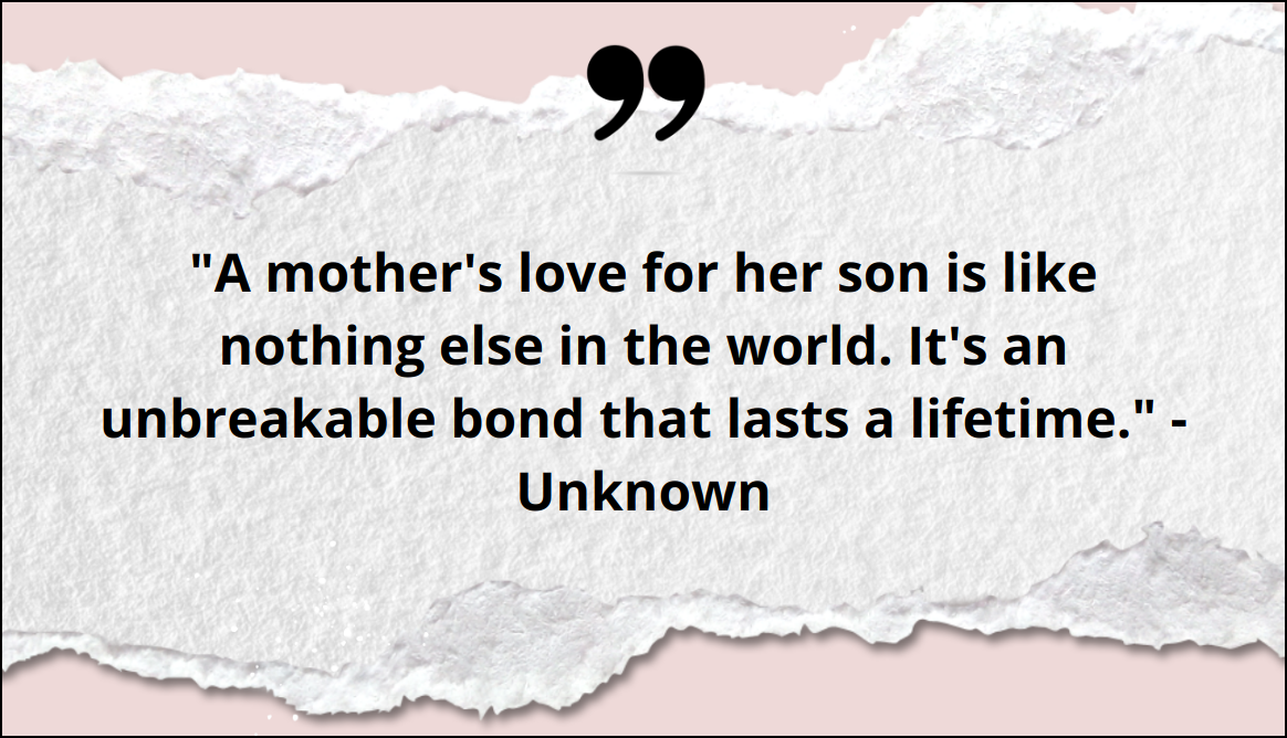 Proud Mom Quotes for Son